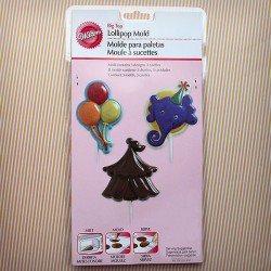 moule à sucettes Fête