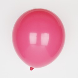 ballons unis fushia