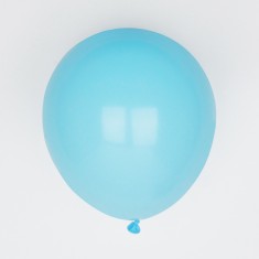 ballons unis bleu ciel