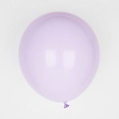 ballons unis mauve
