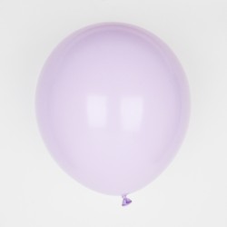ballons unis mauve