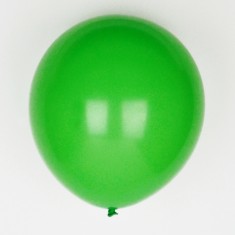ballons unis vert emeraude