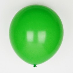 ballons unis vert emeraude