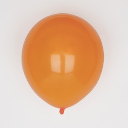 ballons unis orange