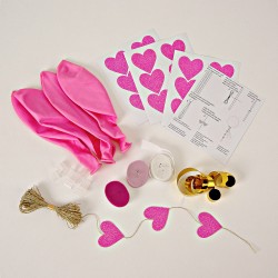 Kit ballon rose