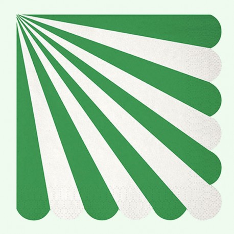 Circus serviettes verte Large