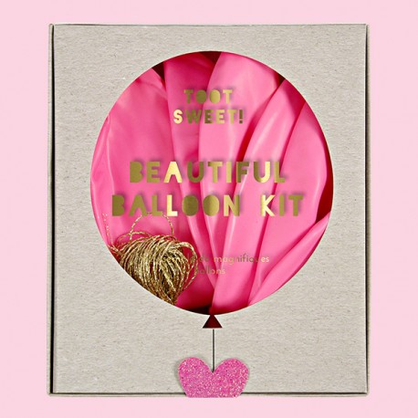 Kit ballon rose