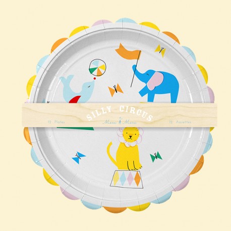 Silly Circus Assiettes 