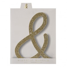 Guirlande à message doré - &