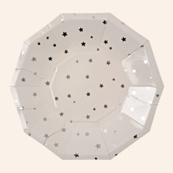 Etoiles Argent - Assiettes