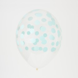 Ballons confettis Acqua