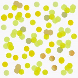 Confettis jaune & or