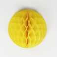 Boule de papier jaune