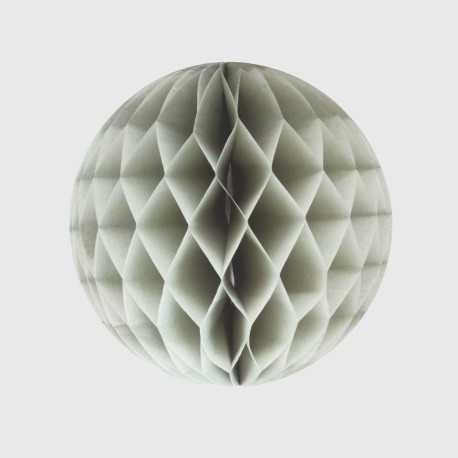 Petite boule de papier gris
