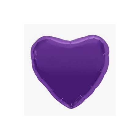 Ballon Coeur Milar Violet