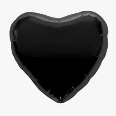 Mylar Coeur - Noir