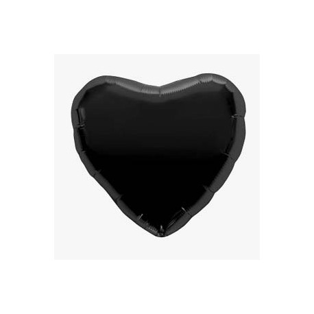 Ballon Coeur Milar Noir