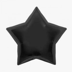 Mylar etoile - Noir