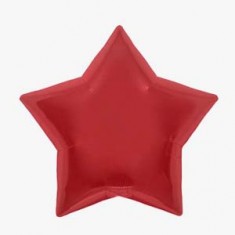 Mylar étoile - Rouge
