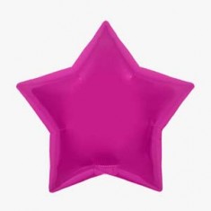 Mylar étoile - Magenta