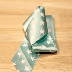 Ruban XL à Etoile Aqua