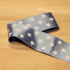 Ruban XL à Etoile Bleue