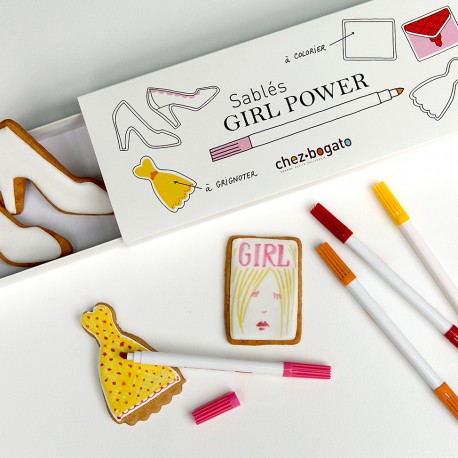 A colorier - Coffret Girl Power