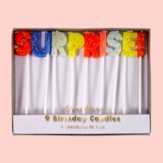 Bougies "Surprise ! "