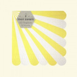 Circus Jaune - Petites Serviettes