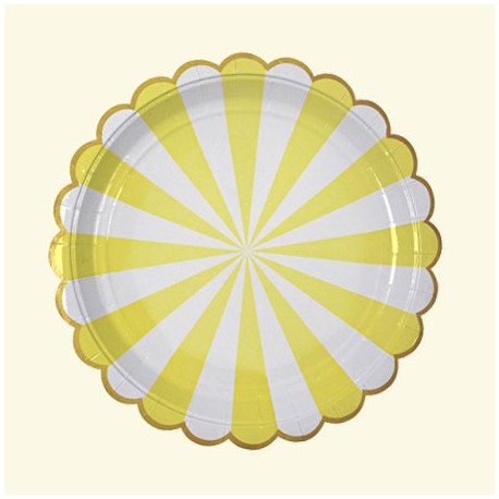 Circus Jaune - Petites Assiettes