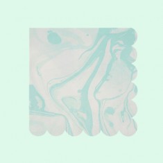 Marble aqua - Serviettes