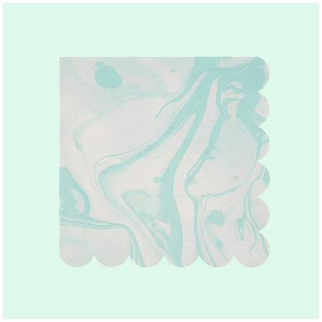 Marble aqua - Serviettes