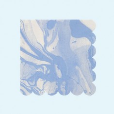 Marble bleu - Serviettes