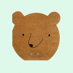 Let's explore - Serviettes ours