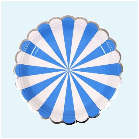 Circus Bleu - Assiettes