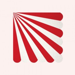 Circus Rouge - Petites serviettes