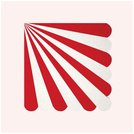 Circus Rouge - Petites serviettes