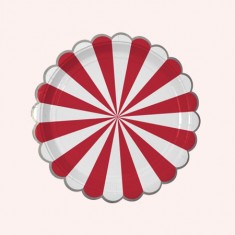 Circus Rouge - Assiettes