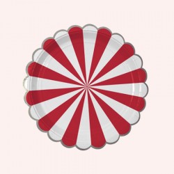 Circus Rouge - Assiettes