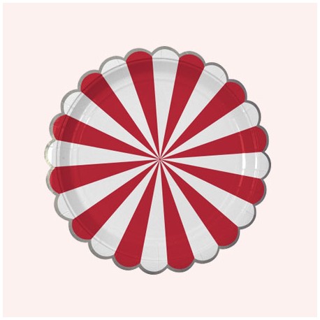 Circus Rouge - Grandes Assiettes