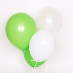 ballons trio vert