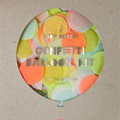 Kit Ballon Confettis Fluo