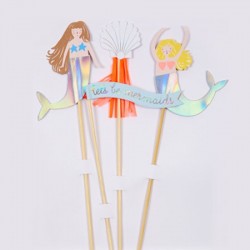 Cake topper - Sirène