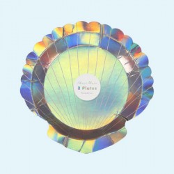 Sirène - Assiettes coquillages