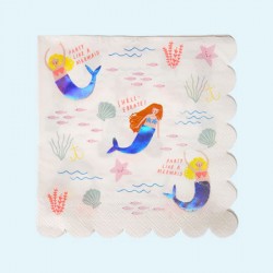 Sirène - Serviettes 