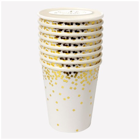 Paillettes Or - Gobelets