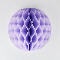 Boule de papier mauve