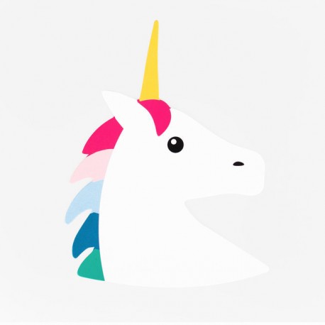 Invitations - Tête de licorne