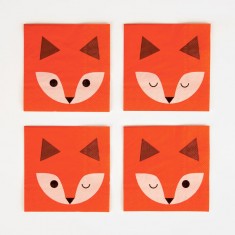 Minis-renards - Serviettes