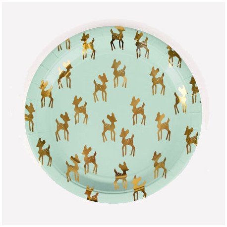 Bambi Or - Assiettes